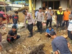 Dukung Pembangunan Masjid Nurul Huda Kampung Muhara Polres Lebak Berikan Bantuan