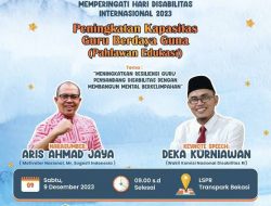 Peringati Hari Disabilitas Internasional 2023 Cagar Foundation Komitmen Tingkatkan Kapasitas Guru Disabilitas Indonesia