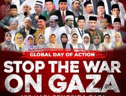 Aksi Global Bela Palestina 100 Hari Genosida Gaza STOP THE WAR ON GAZA