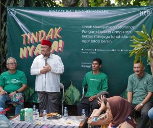 Pendiri Komunitas Darling Apresiasi Misi Calon Wali Kota Bekasi Heri Koswara Terkait Lingkungan