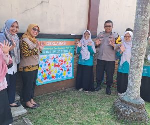 Peringati Hari Anak Nasional SRAMBI PAUD CENTER Deklarasi Anti Perundungan dan Kekerasan Pada Anak