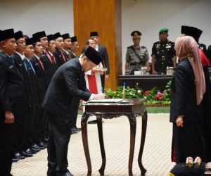 Sebanyak 50 Anggota DPRD Kabupaten Banyumas Periode 2024-2029 Dilantik