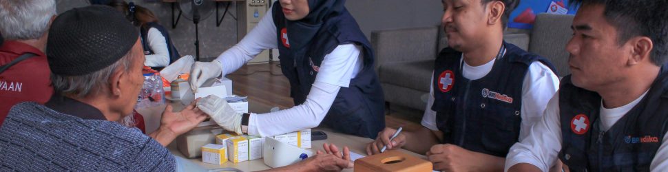 BRI Kacab Bekasi Juanda Gelar Program Pemeriksaan Kesehatan Gratis Tahun 2024