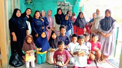 Relawan Teladanku Gandeng UMKM Lokal Pemilik Brand Ketagihan Taichan Makan Bareng Anak Yatim di Bogor