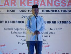 Di Bulan Pancasila, Johan Rosihan Ajak Warga Alas Perkuat Nilai Empat Pilar Kebangsaan