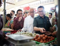 Sidak Bapok di Pasar Manis, Mendag: Harga Harus Adil untuk Peternak dan Konsumen