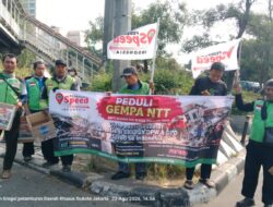 FSPEED Jakarta Barat Galang Dana untuk Korban Bencana NTT, Perwakilan 8 Kecamatan Turun ke Jalan