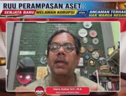Haris Azhar Soroti RUU Perampasan Aset: Transparansi dan Perlindungan HAM Harus Dijamin